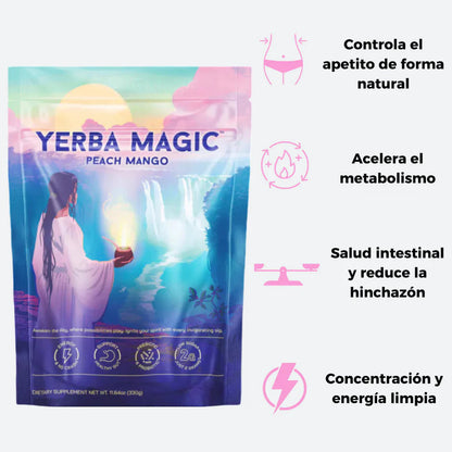 ✨Yerba Magic® 3 en 1 — Fórmula Probiótica Nootrópica | Ebook Gratis + Envío Gratis Solo HOY
