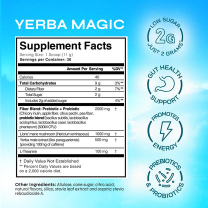 ✨Yerba Magic® 3 en 1 — Fórmula Probiótica Nootrópica | Ebook Gratis + Envío Gratis Solo HOY